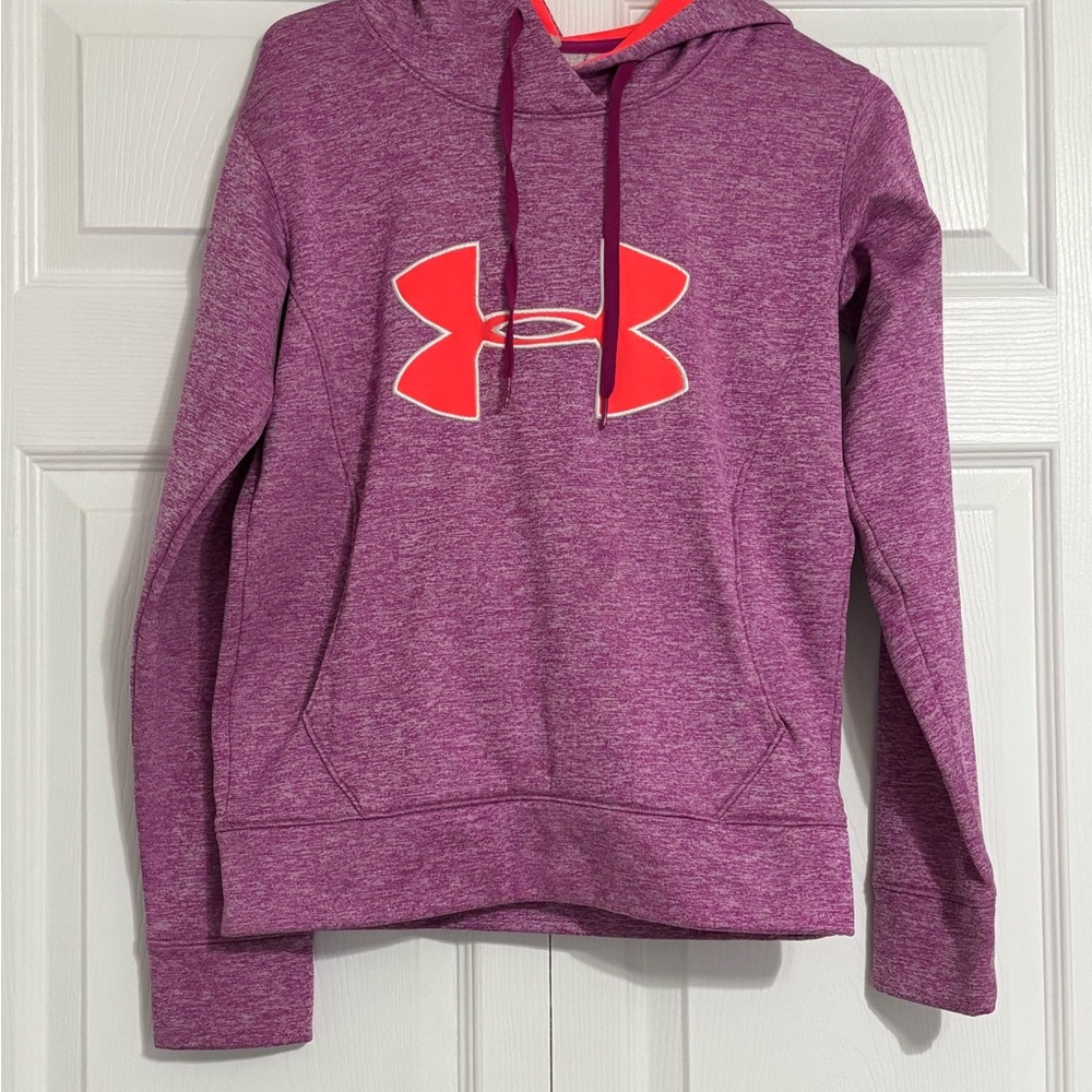 Under Armour Heathered Purple ColdGear Hoodie